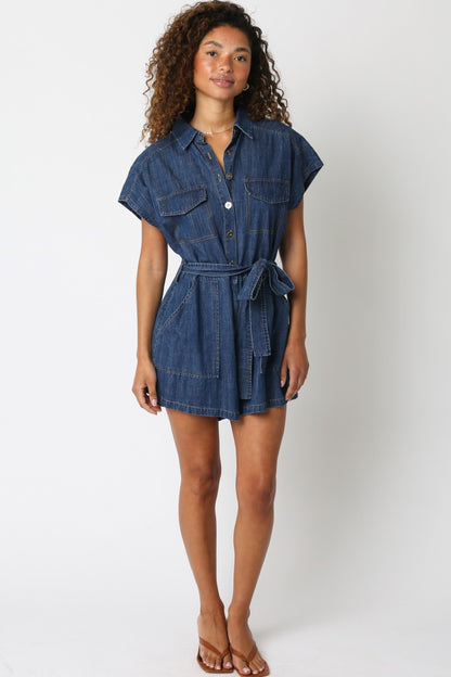 Dazy Denim Romper