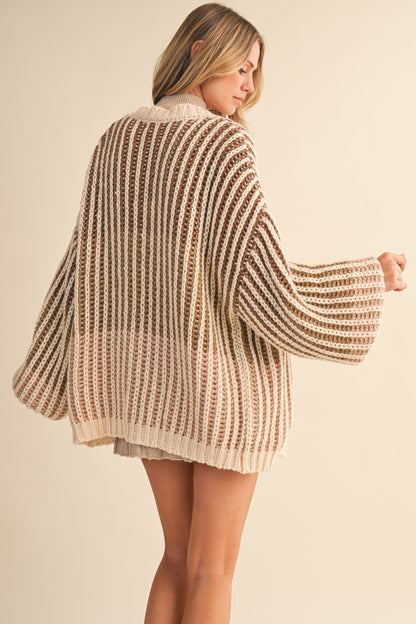 Ombré Cozy Cardigan