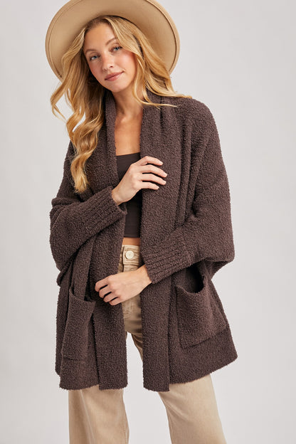 Boucle Blanket Cardigan