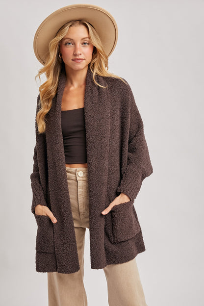 Boucle Blanket Cardigan