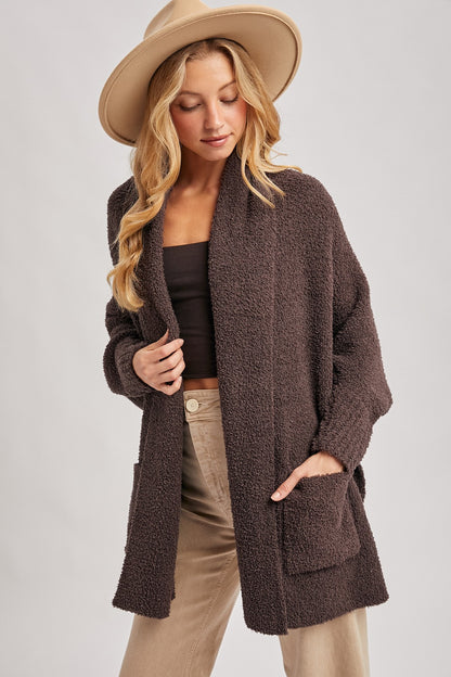 Boucle Blanket Cardigan