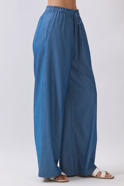 Relaxed Denim Pants