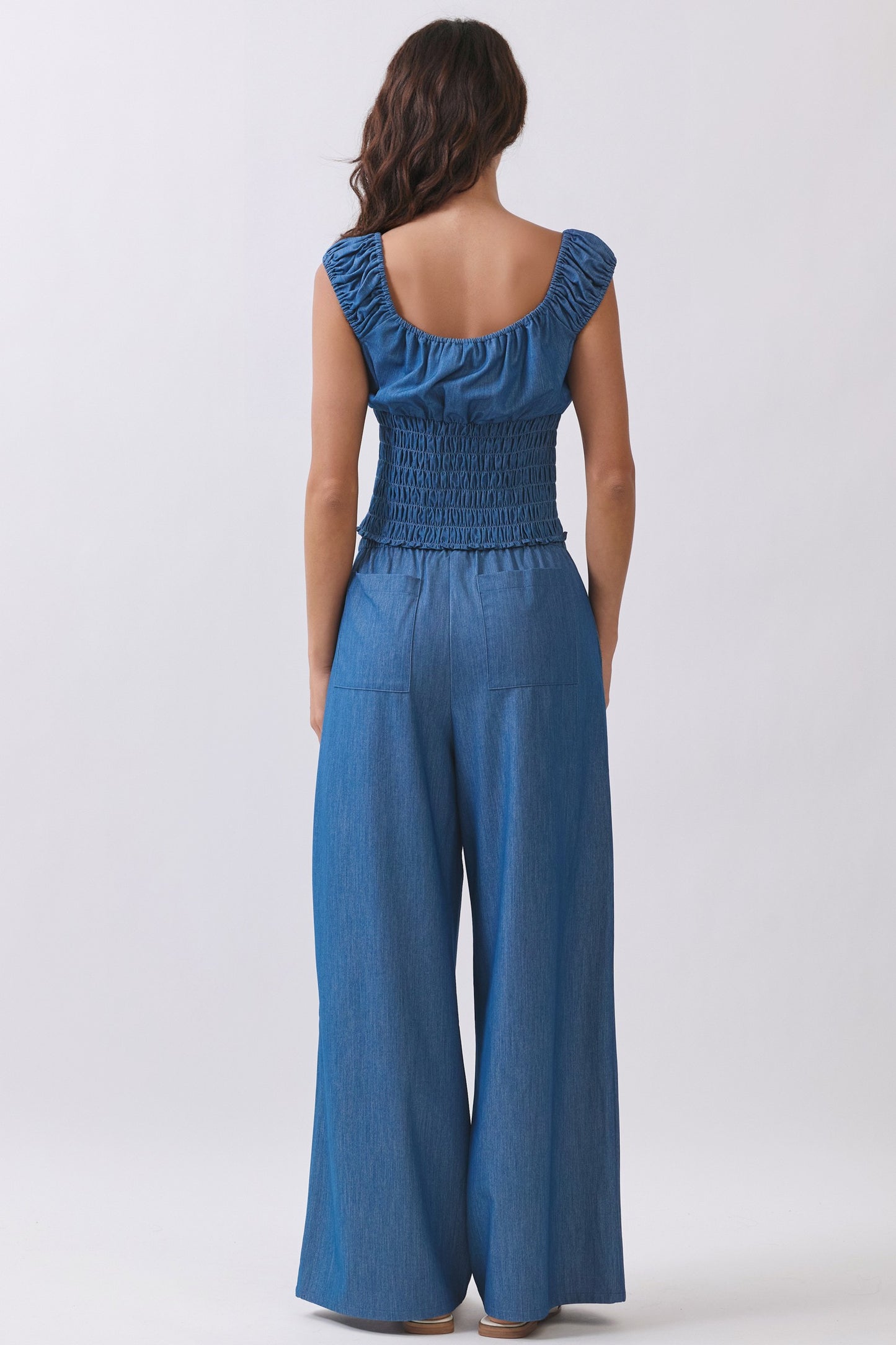 Relaxed Denim Pants