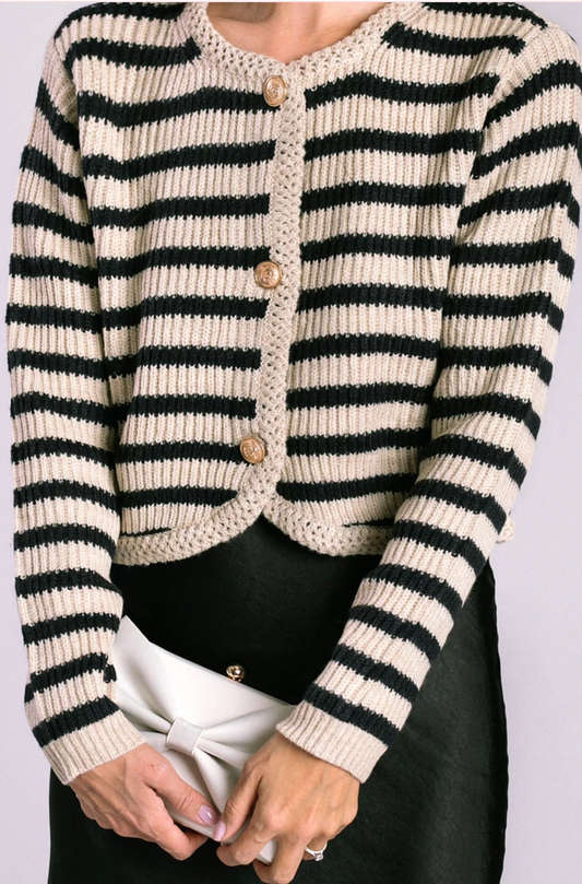 Nautical Knit Cardigan