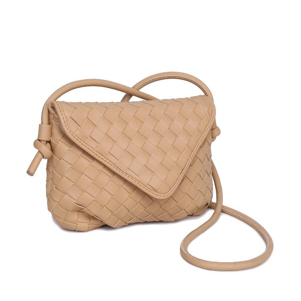 Kylo Woven Crossbody: Oatmilk