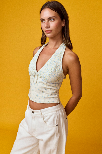 Daisy Halter Top