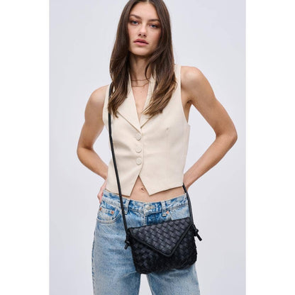 Kylo Woven Crossbody: Oatmilk