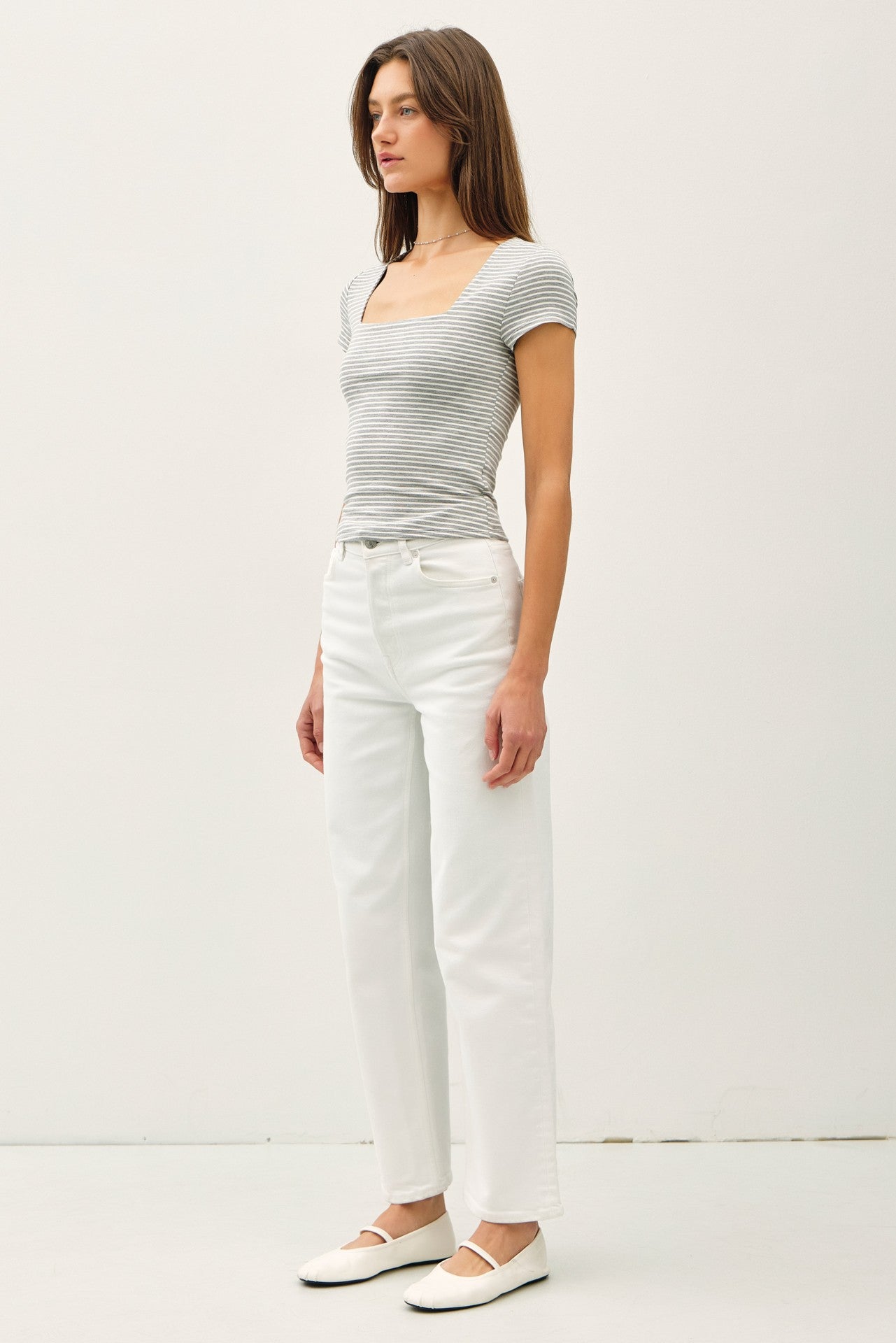 Ali Top in Grey