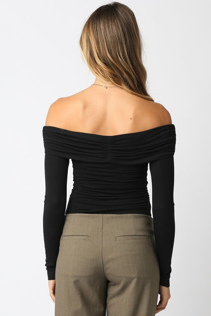 Cooper Bodysuit in Black