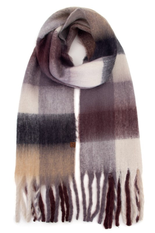 Polar Scarf - Burgundy
