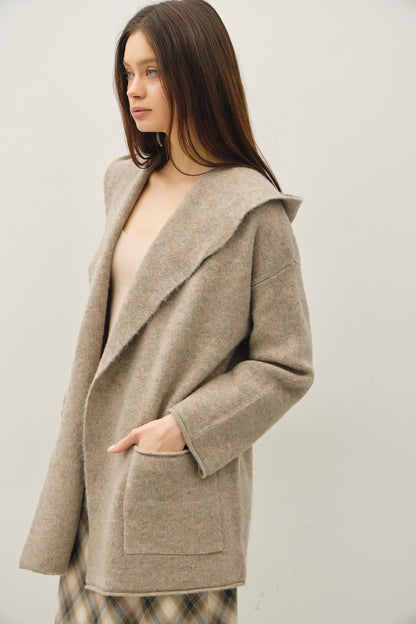 Mocha Relaxed Cardigan