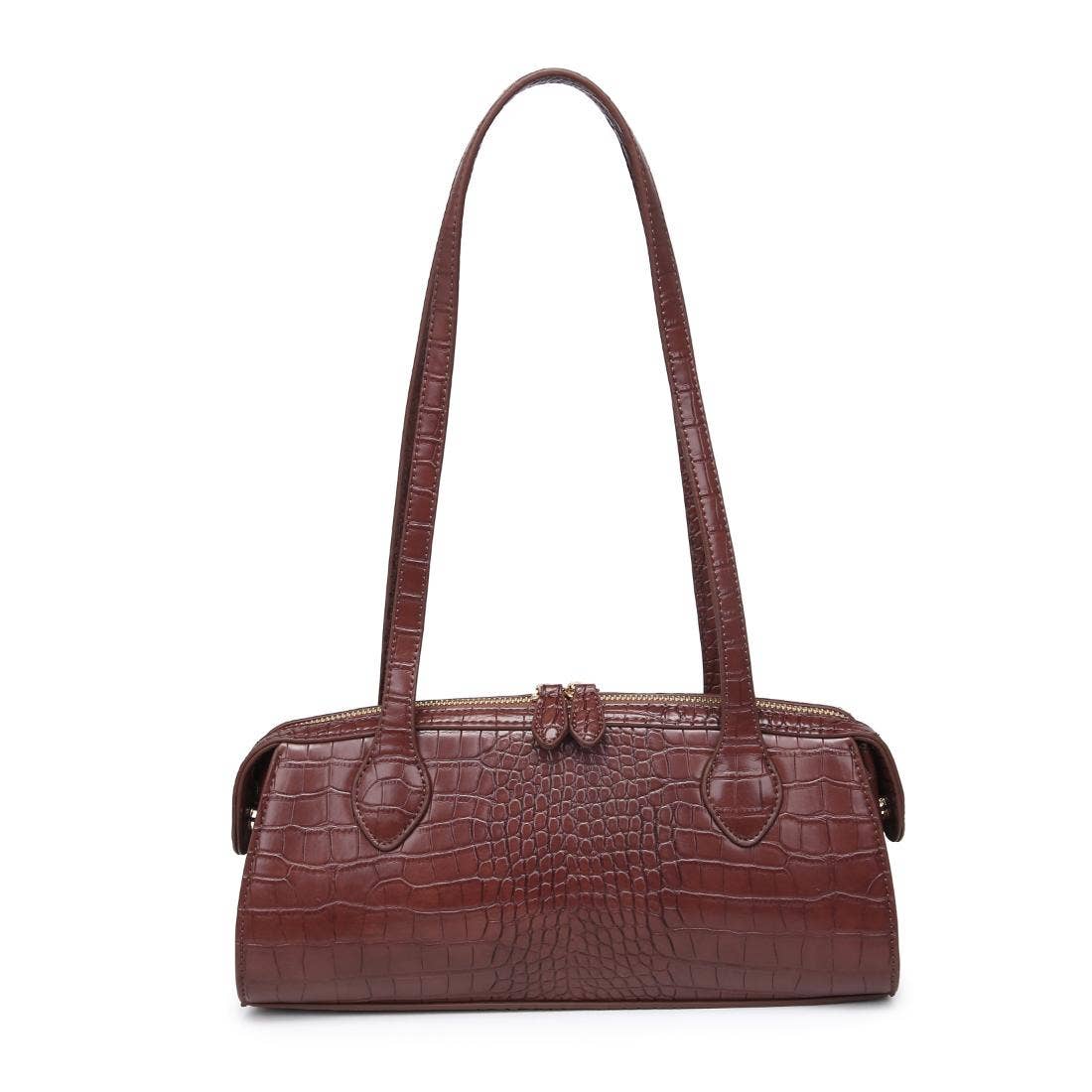 Nessa Shoulder Bag: Wine