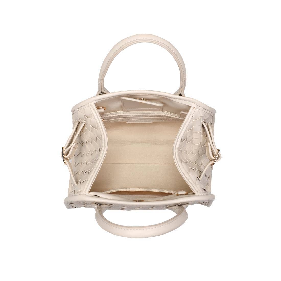 Kristie Woven Crossbody: Chocolate