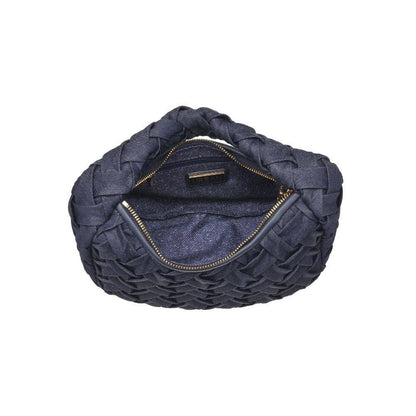 Noreen Woven Clutch: Oatmilk