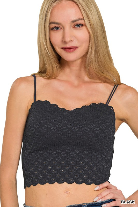 Midnight Lace Bralette