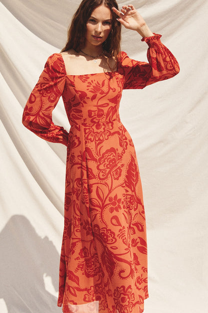 Floral Horizon Dress