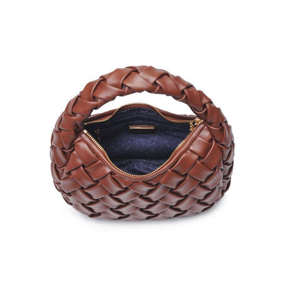Noreen Woven Clutch: Oatmilk