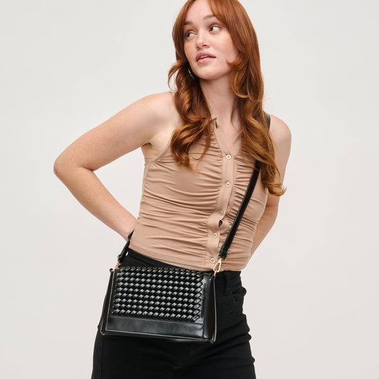 Nina Crossbody: Black