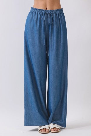 Relaxed Denim Pants