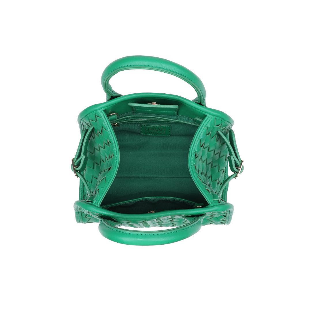 Kristie Woven Crossbody: Tan