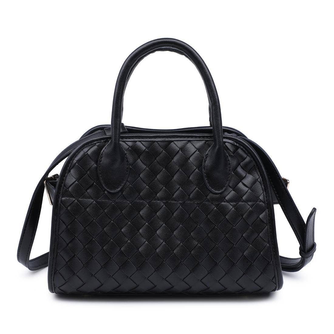 Kristie Woven Crossbody: Ivory