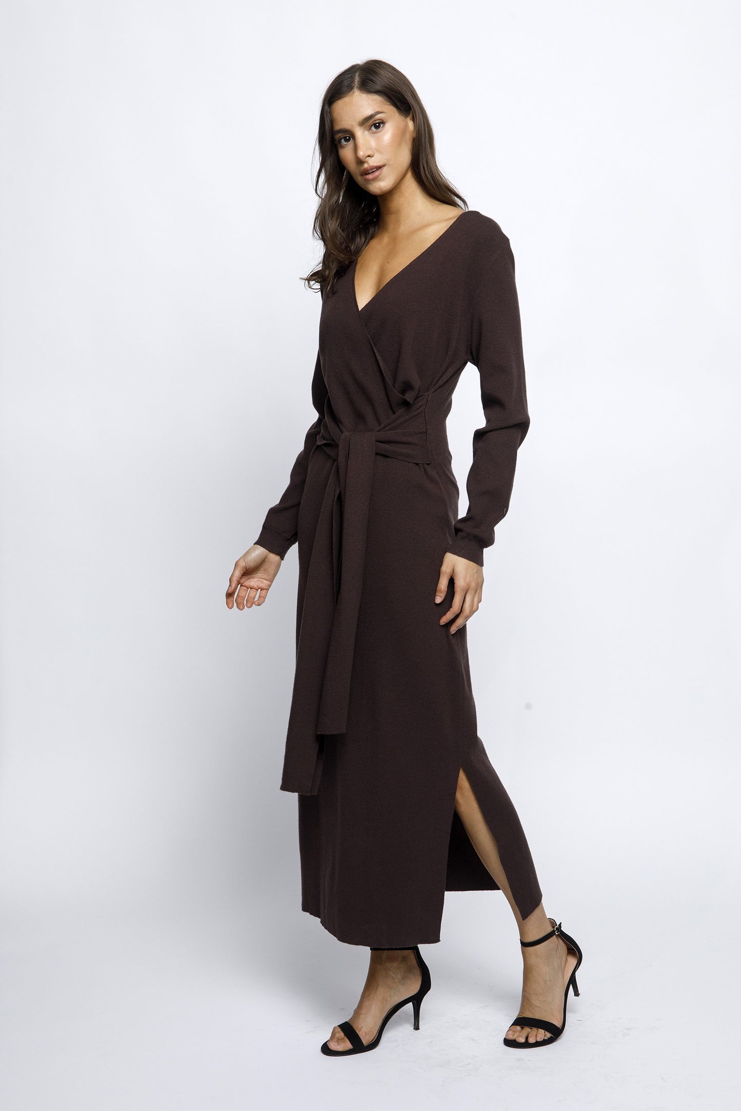 Chocolate Knit Dress