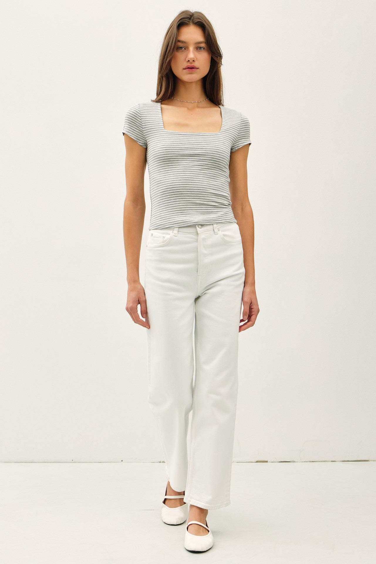 Ali Top in Grey