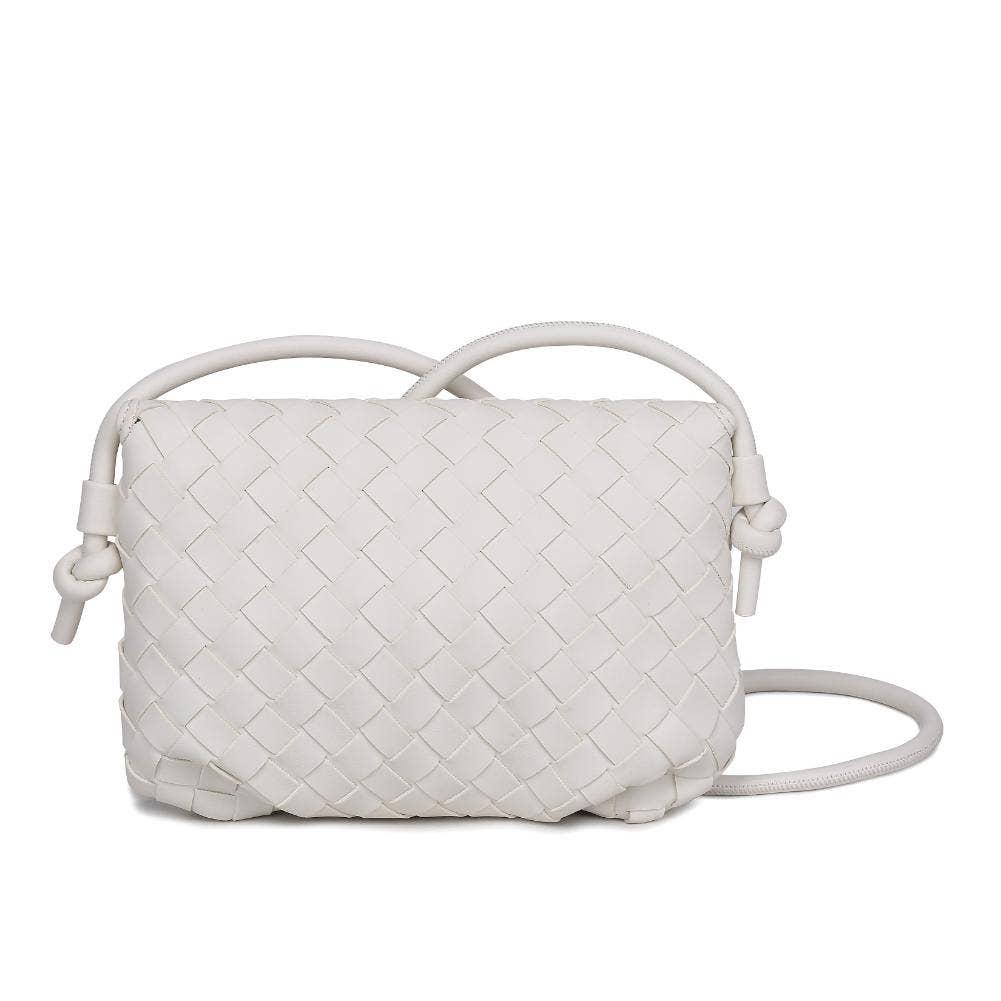 Kylo Woven Crossbody: Oatmilk