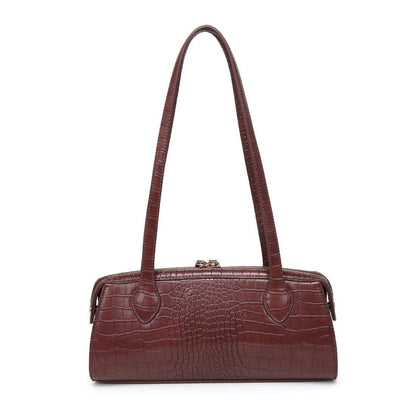 Nessa Shoulder Bag: Wine
