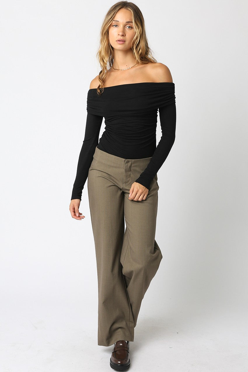 Cooper Bodysuit in Black
