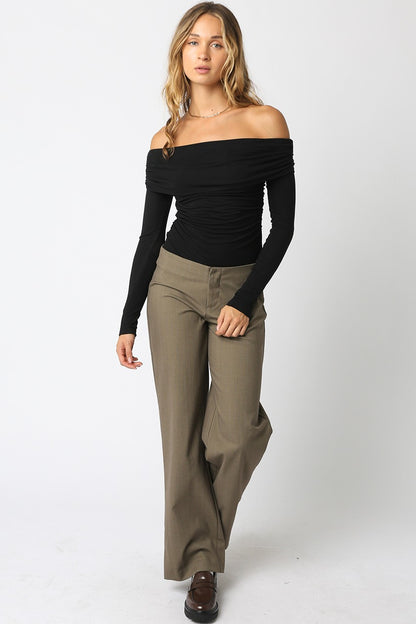 Cooper Bodysuit in Black