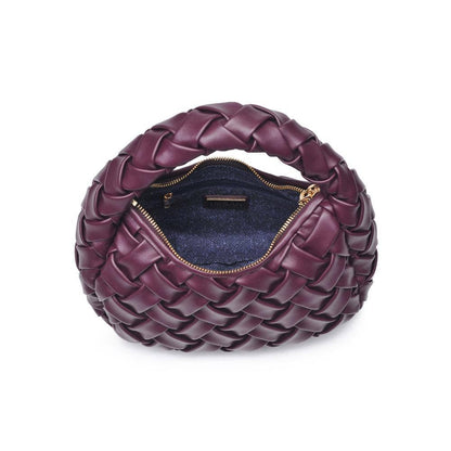 Noreen Woven Clutch: Oatmilk