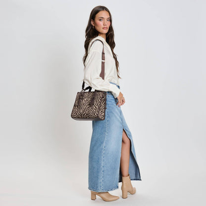 Dinsdale Zebra Print Crossbody