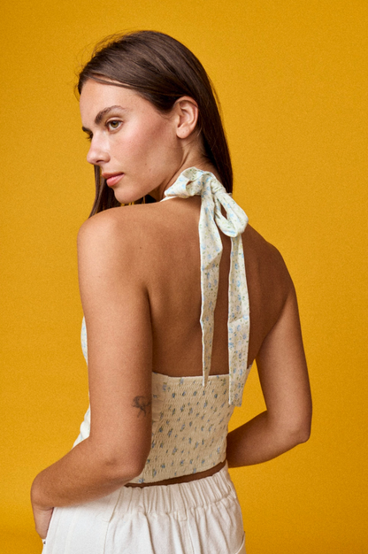 Daisy Halter Top