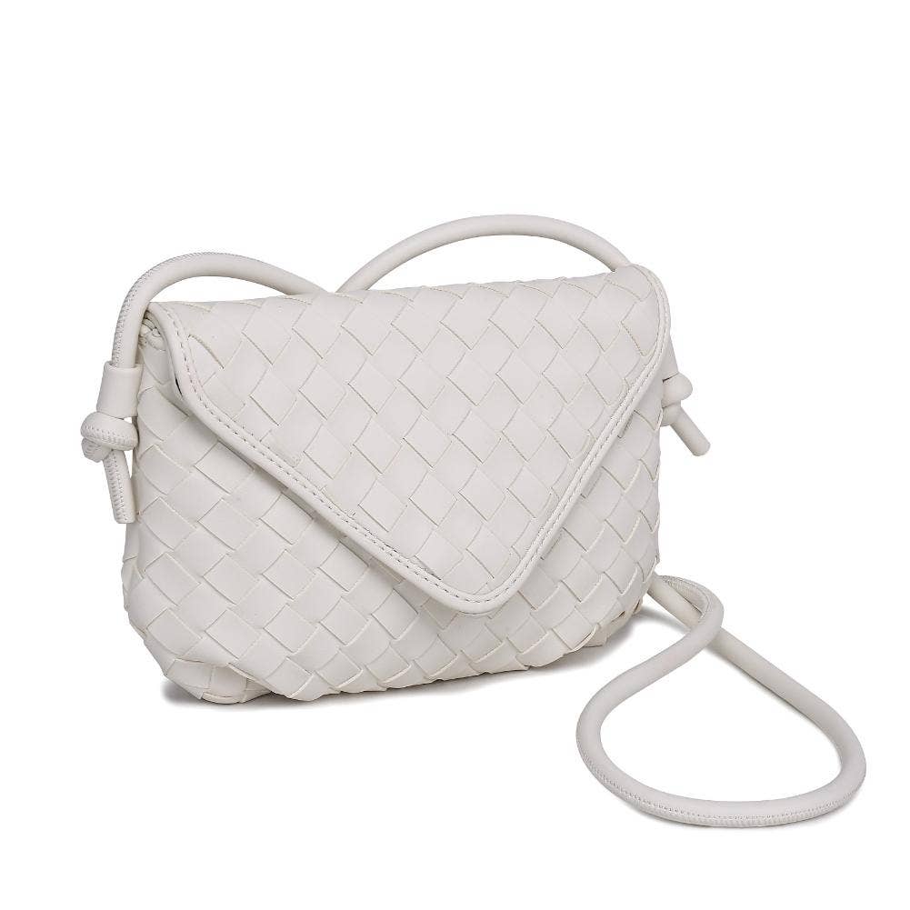 Kylo Woven Crossbody: Oatmilk
