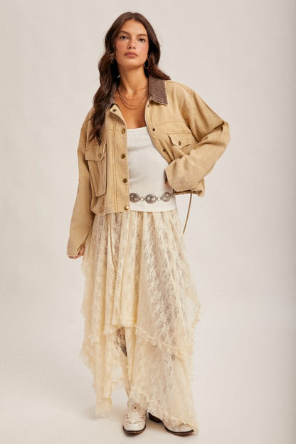 Sand Corduroy Jacket