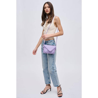 Kylo Woven Crossbody: Oatmilk