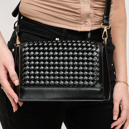 Nina Crossbody: Black