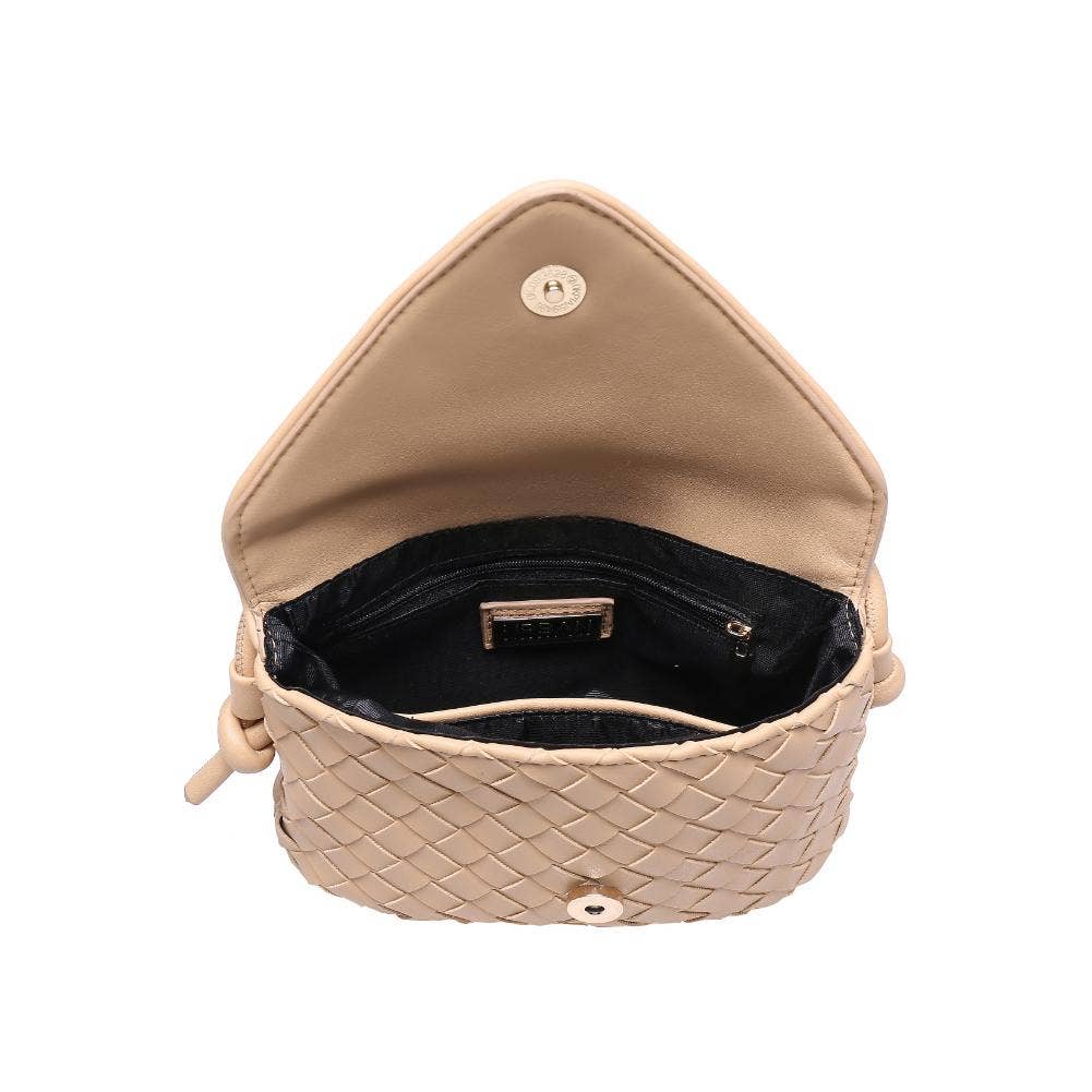 Kylo Woven Crossbody: Oatmilk