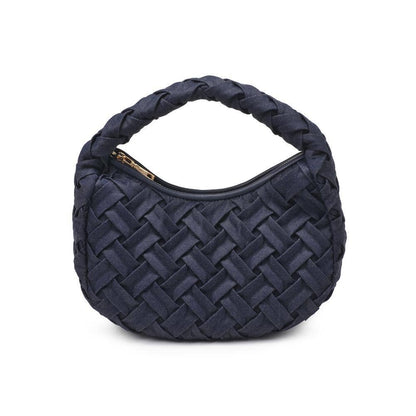 Noreen Woven Clutch: Oatmilk