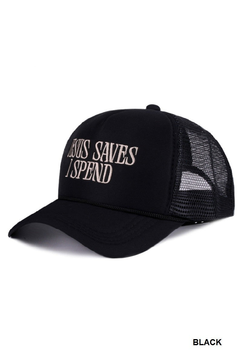 Jesus Saves - Black
