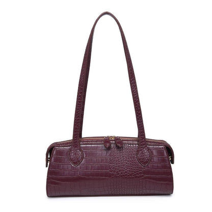 Nessa Shoulder Bag: Wine