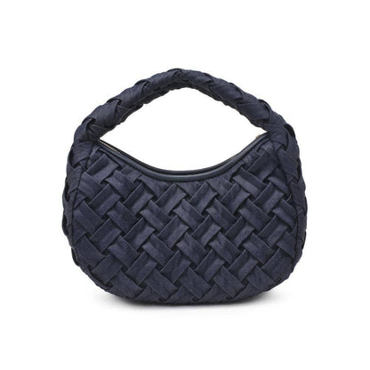 Noreen Woven Clutch: Oatmilk