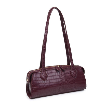 Nessa Shoulder Bag: Wine