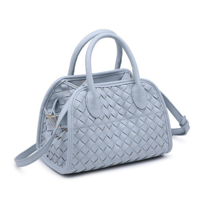 Kristie Woven Crossbody: Ivory