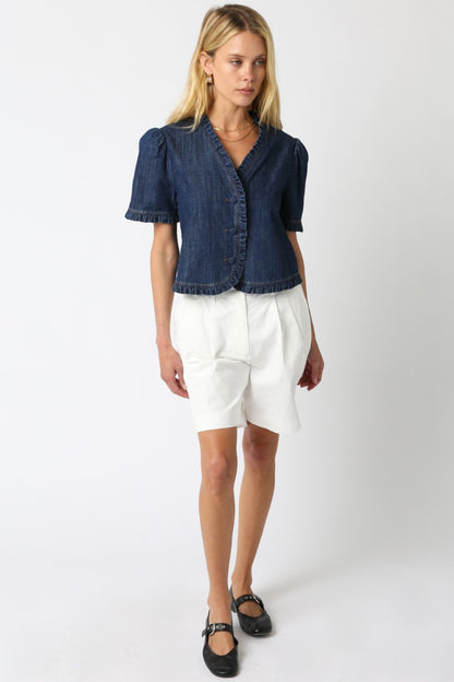 Darla Denim Top