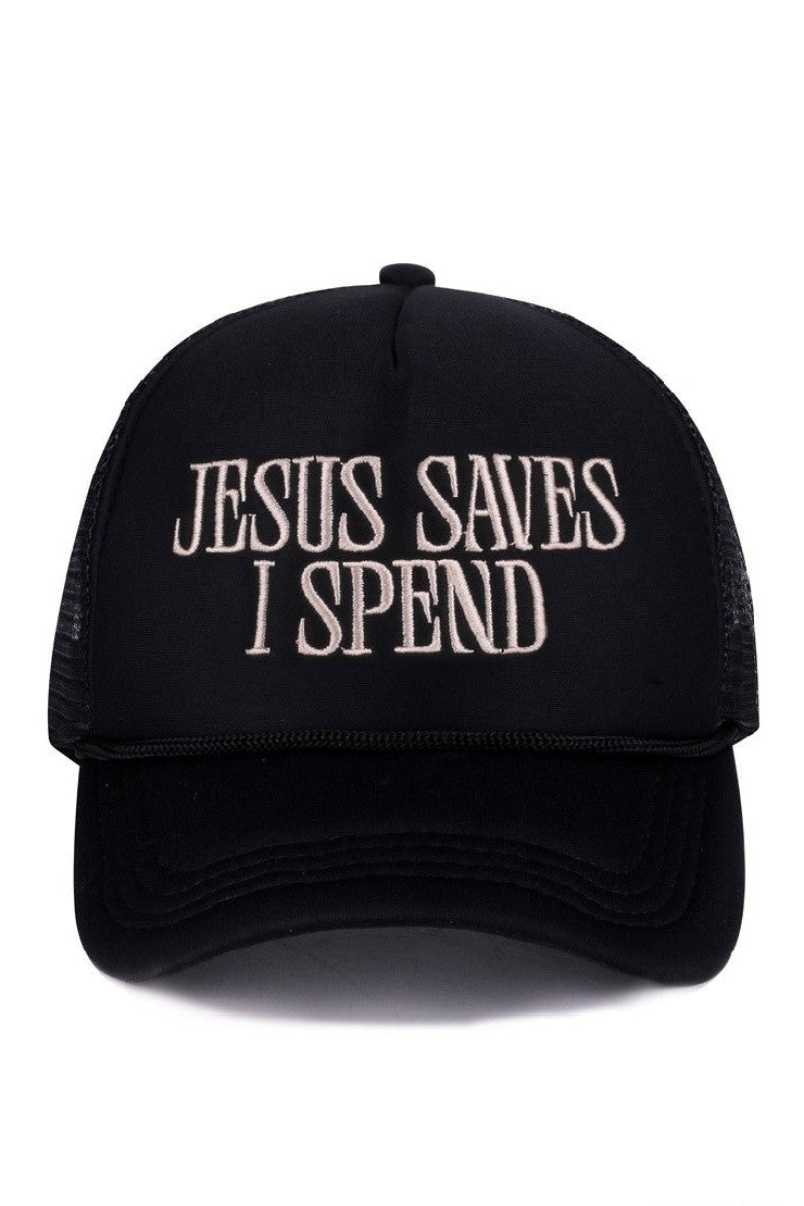 Jesus Saves - Black
