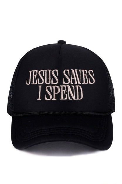 Jesus Saves - Black