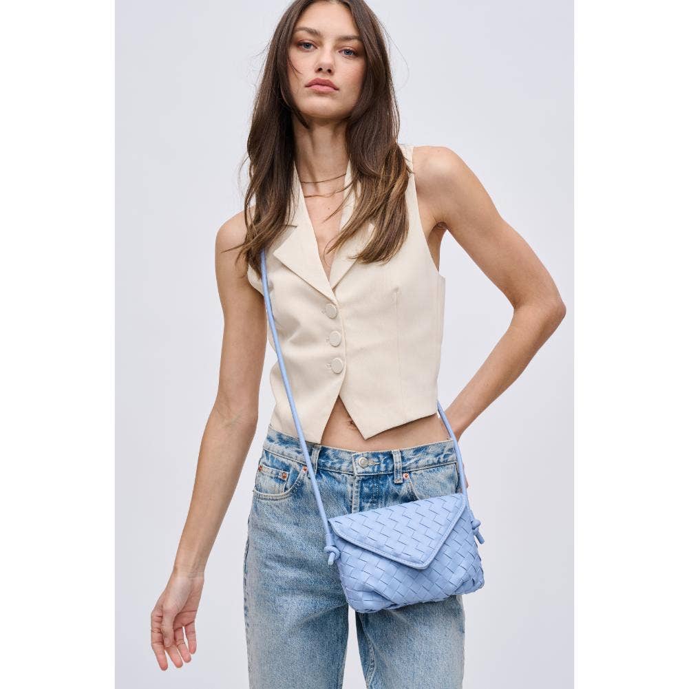 Kylo Woven Crossbody: Oatmilk