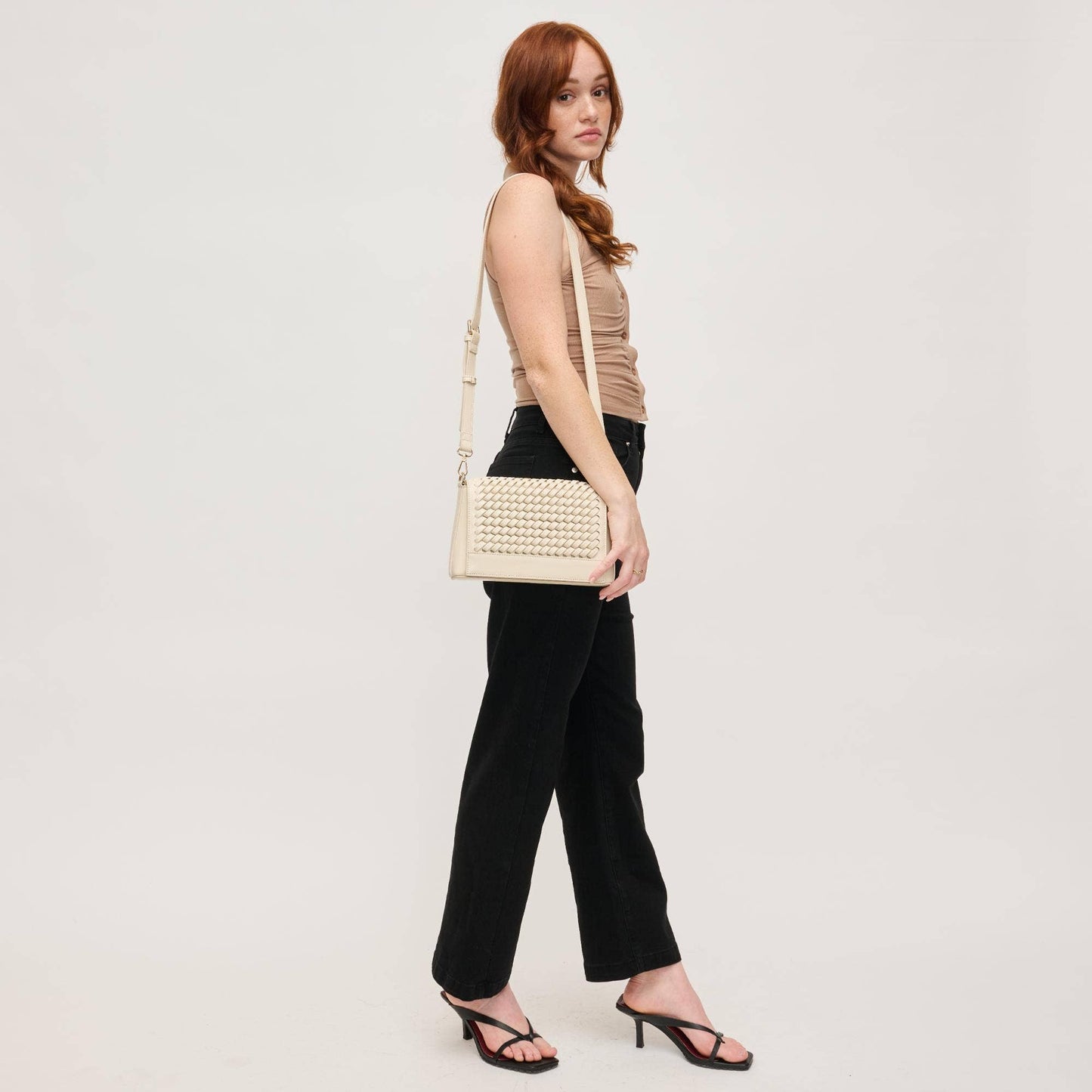 Nina Crossbody: Black